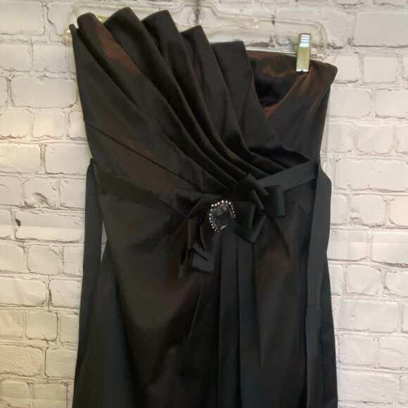 Party Little Black Dress with Jewel - Picture 1 of 5